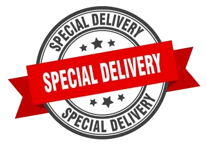 special delivery ribbon